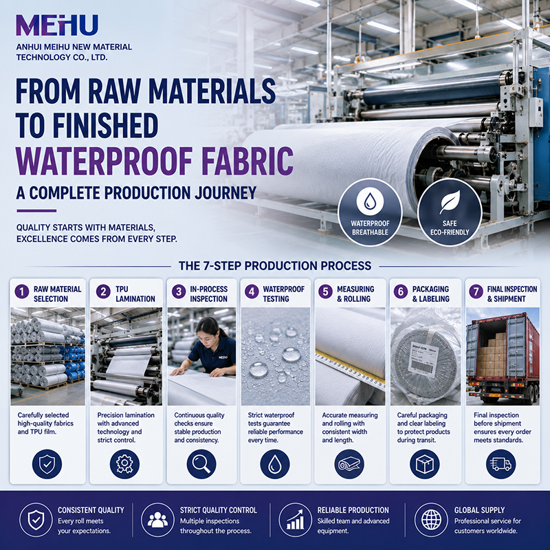 5 Quality Checks Every Roll of Waterproof Fabric Goes Through Before Shipment