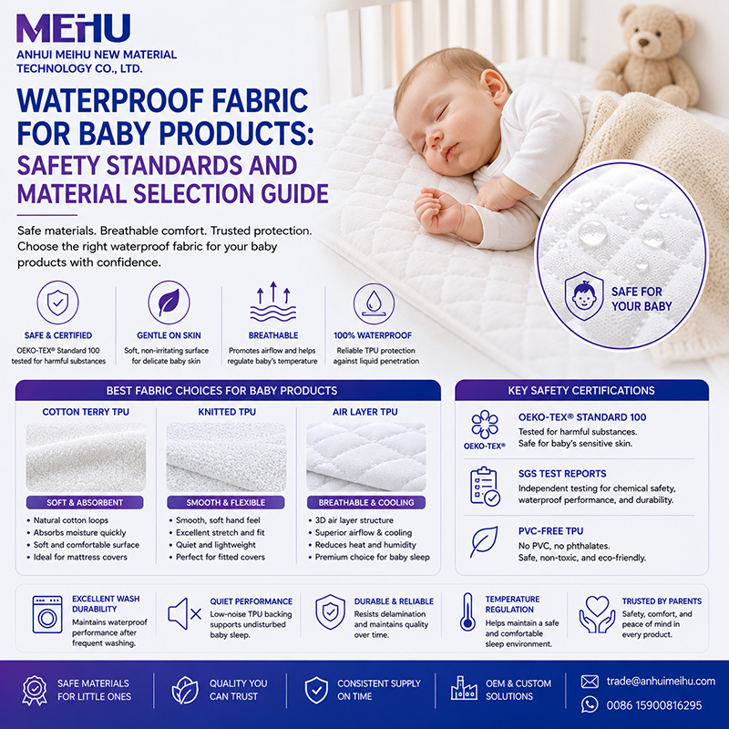 Waterproof Fabric for Baby Products